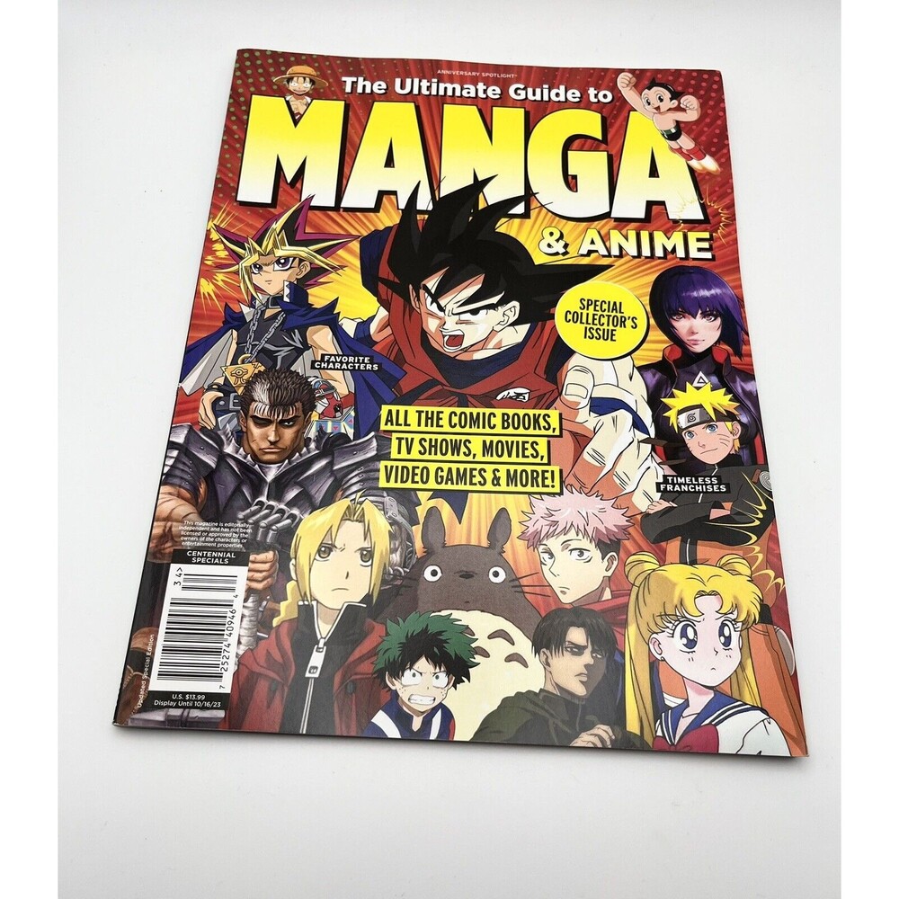 The Ultimate Guide To Manga And Anime Magazine 2023 #232806 Used